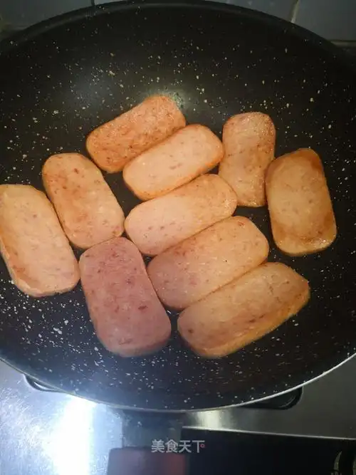 香煎午餐肉