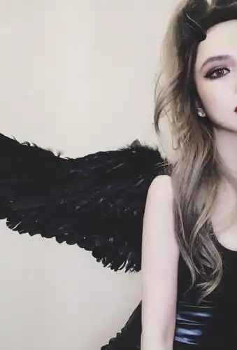 周扬青鬼魅妆容性感cos写真45