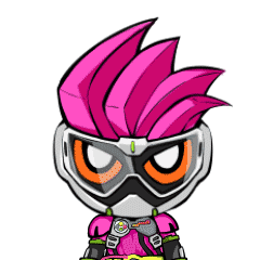 假面骑士q版表情包gif