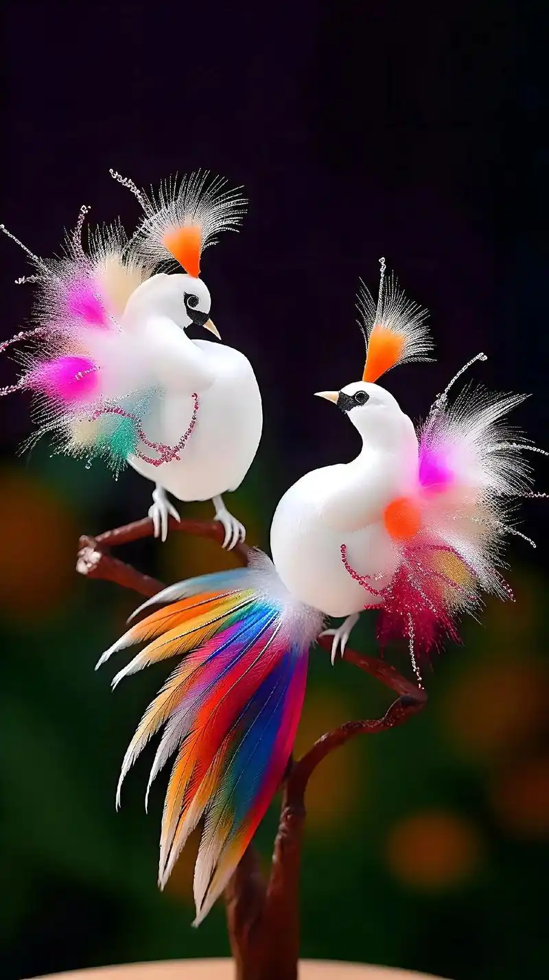 天堂鸟.在这个世界上,还有一种美丽的鸟,虽然它们的身材不是很 - 抖音