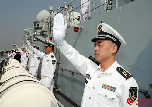 中国海军舰艇编队访问孟加拉国组图3