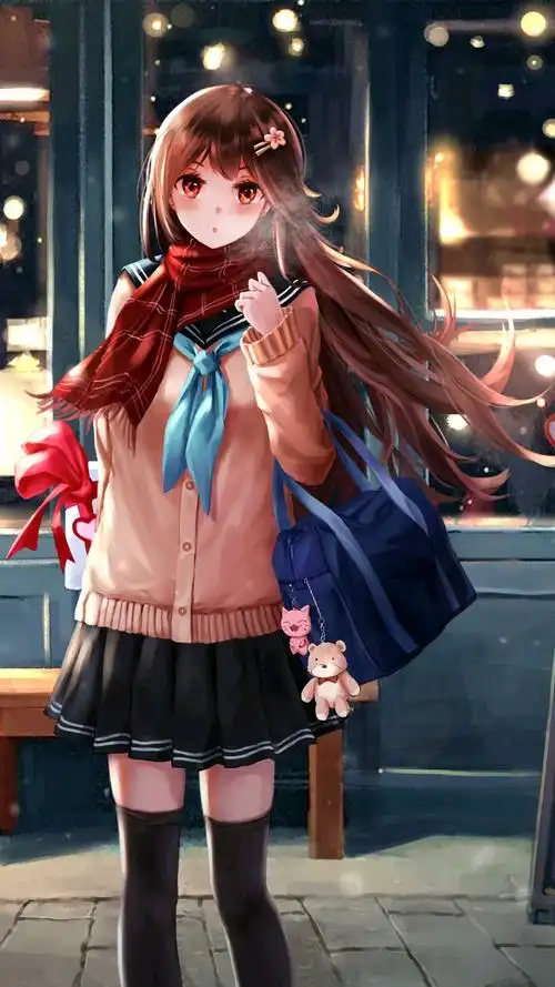 二次元壁纸美图标题之懒得想系列46