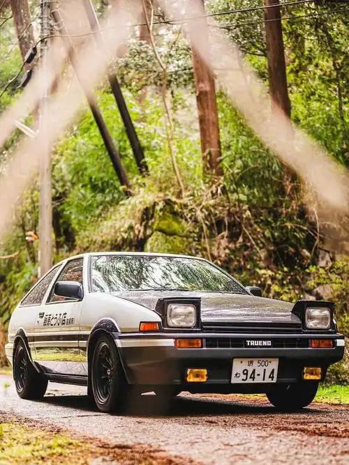 夏天·86·拓海 一部电影一串回忆#头文字d  #丰田  #ae86  #汽车分享