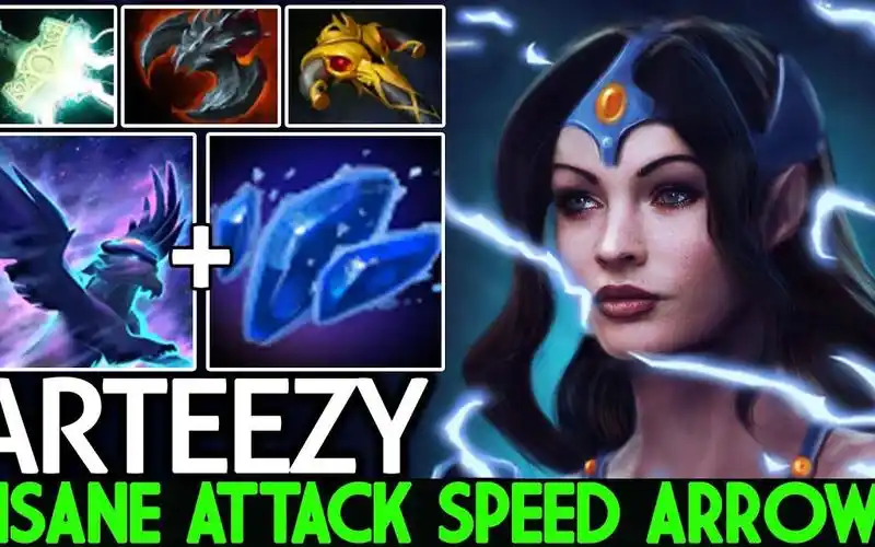 【dota2】arteezy 魔晶也太适合物理pom了吧!