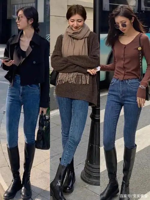 秋冬季牛仔裤怎么搭配?时尚博主教你穿,让你轻松穿出时尚气质感