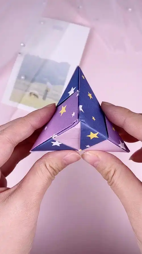 手工制作#三张纸做好玩的解压玩具!-度小视