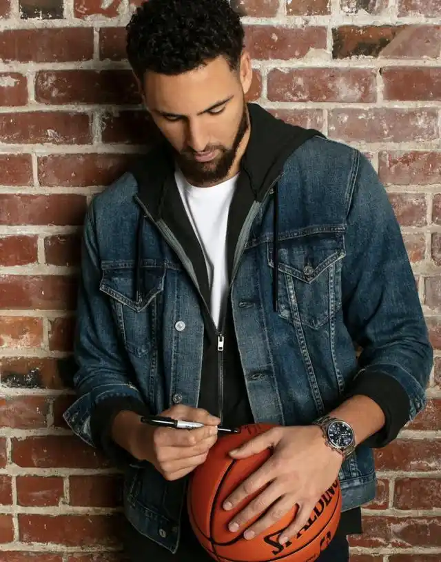 克莱-汤普森带啥表?与天梭签约后他就一直戴着这块速驰!