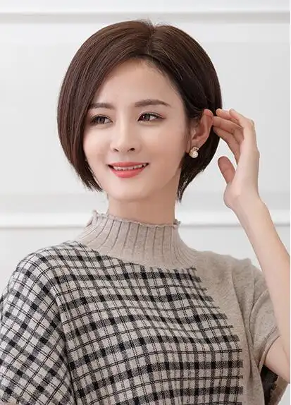 适合额头低的女生刘海发型好看 修饰脸型太美了