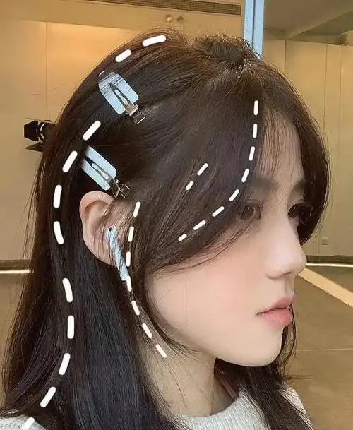 八字刘海发型好看男1