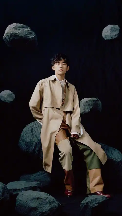 易烊千玺慵懒气质写真,高清图片,手机锁屏桌面-壁纸族