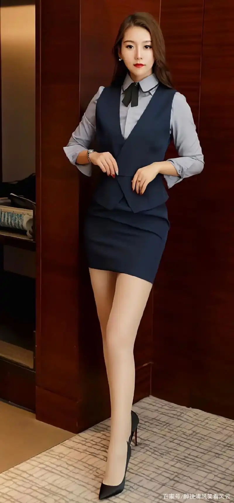 职场美女职业装