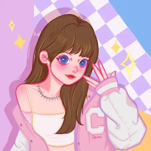 卡通头像又美又酷的美女子我好爱