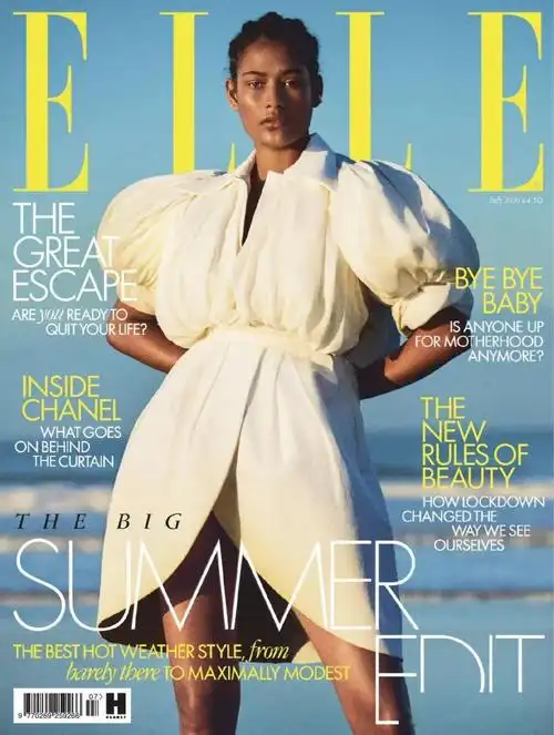 《harpers bazaar》英国版女装时尚杂志2020年7月号