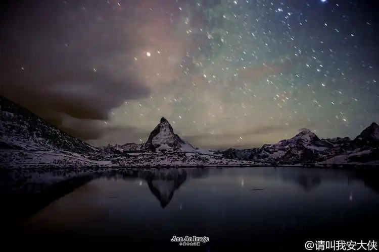 马特洪峰上的星