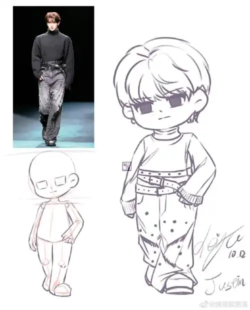 黄明昊上海时装周造型大片