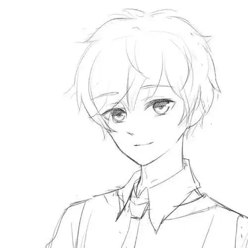 素描简笔画头像奇门遁甲小圆