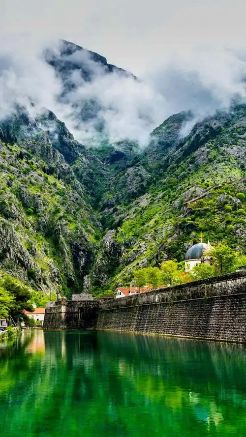 世界遗产之科托尔,风景-手机壁纸