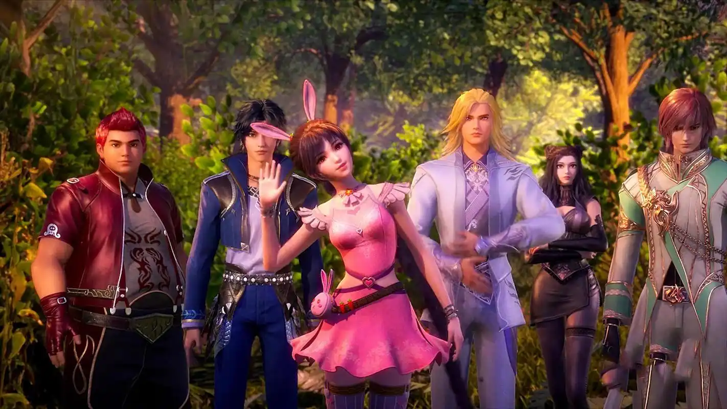 国漫:《斗罗大陆》史莱克七怪高清壁纸,欢迎收藏!