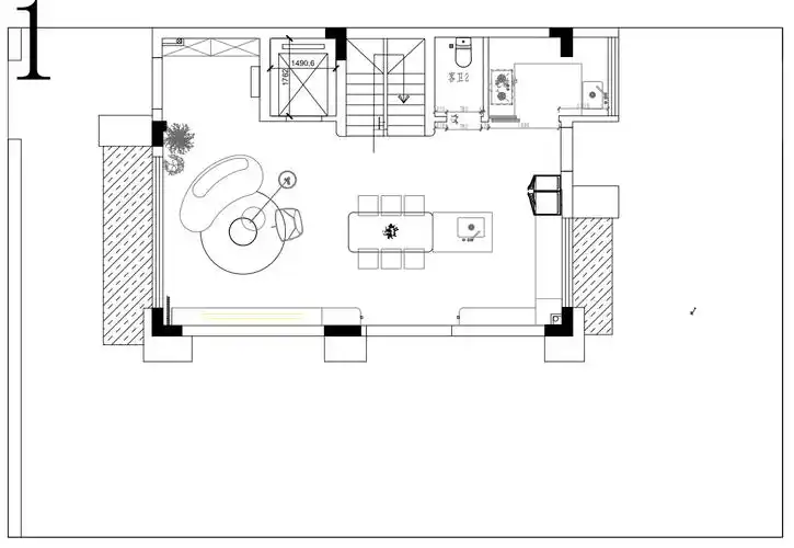 350平别墅户型图