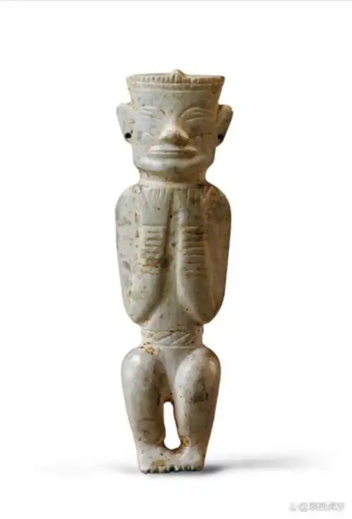 凌家滩文化玉人安徽省文物考古研究所藏