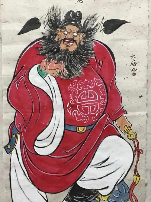 小鬼小人退避!#钟馗  #国画