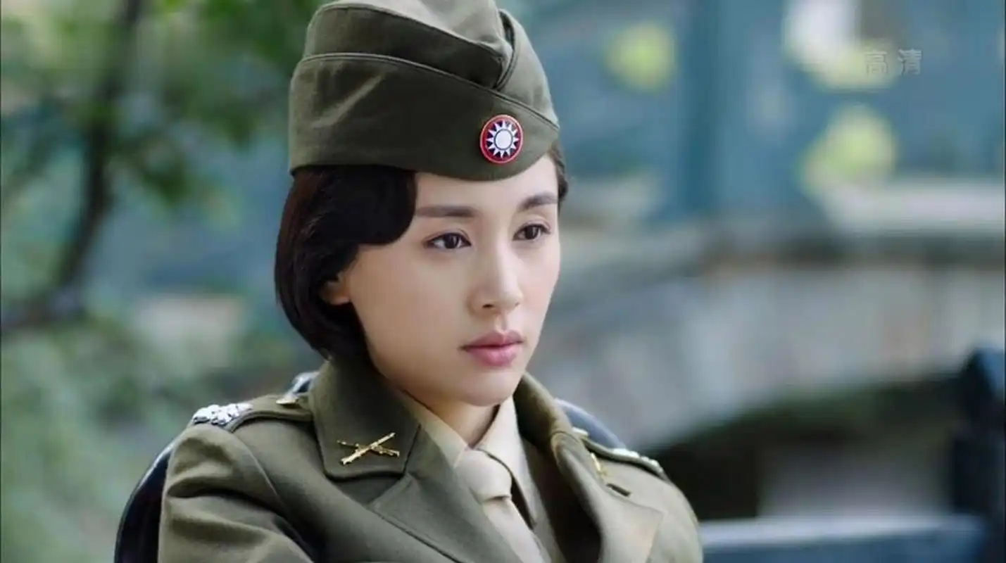 军统女特务军装照 女明星的军统女特务军装