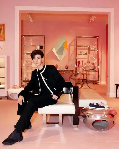 任嘉伦巴黎时装周##rogervivier品牌代言人任嘉伦