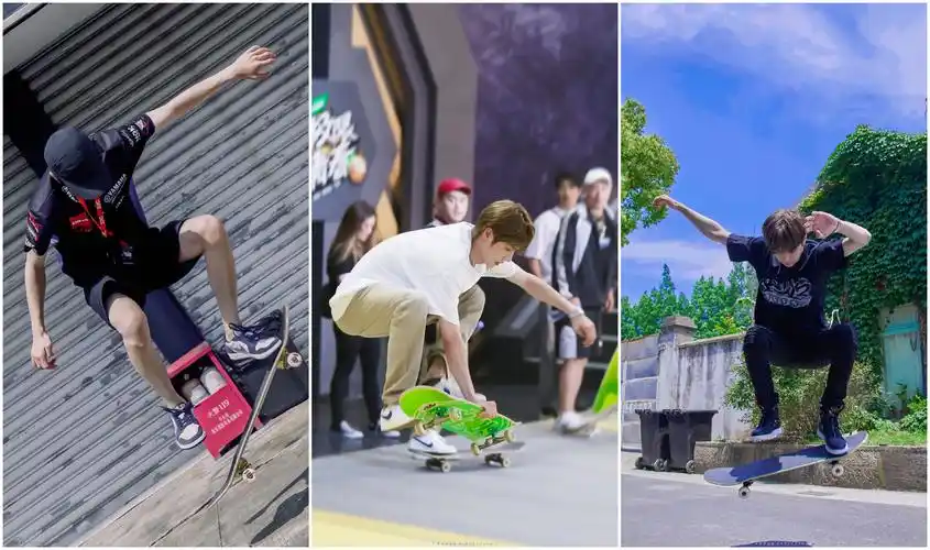 怎样看待王一博玩滑板