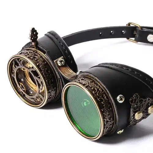 钢铁老爷蒸汽朋克护目镜眼镜目镜复古工业风军战术cos太阳眼镜