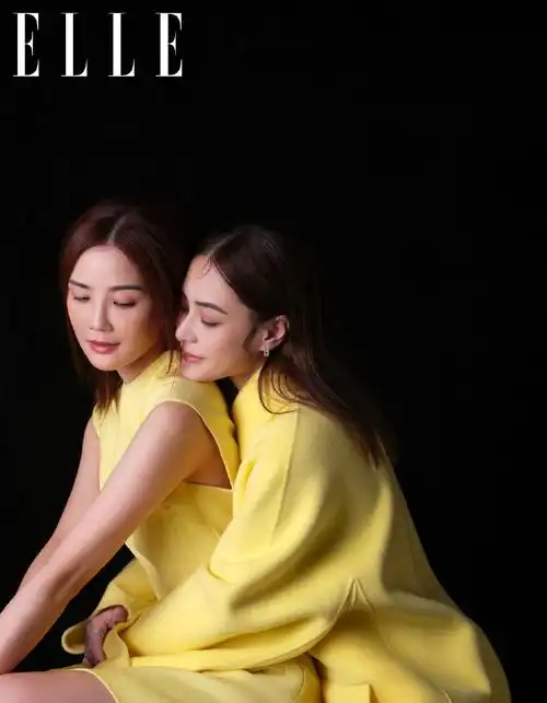 原创容祖儿twins霍汶希拍大片优雅自信从容大湾区四姐妹友谊尽显