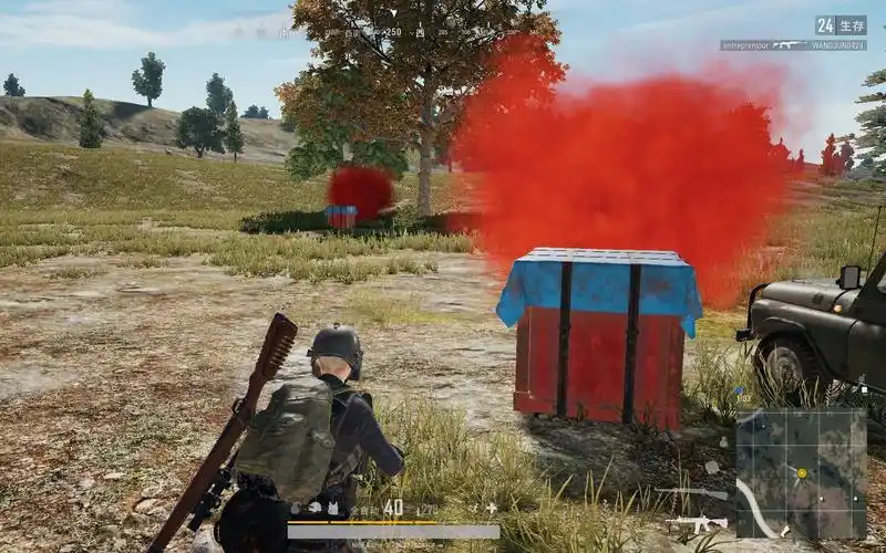 连续捡四个空投,能否吃鸡?