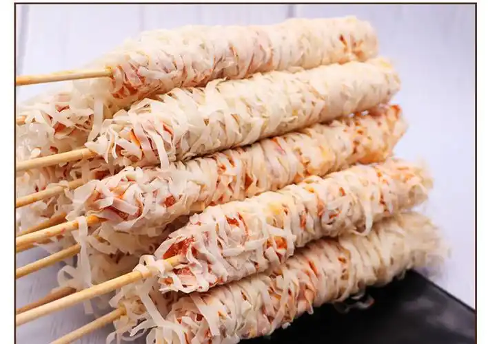 德邻金丝鸡柳15串黄金鸡柳棒速冻半成品油炸小吃香酥彩色鸡柳串金丝