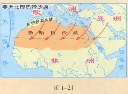 地理百科 africa 非洲 egypt 埃及 sahara desert 撒哈拉沙漠
