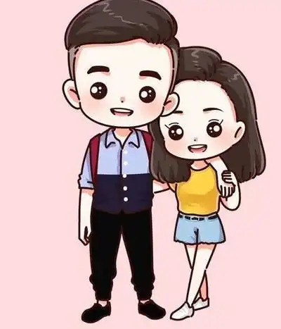 2020最热情侣头像动漫一男一女qq情侣头像动漫版