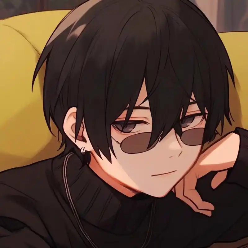 酷男生头像:墨镜一戴,谁都不爱(a版)