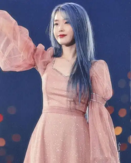 李知恩丨蓝发iu人间宝藏