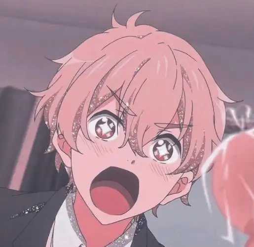 第160期动漫男头:呆萌可爱粉色系无水印男生头像