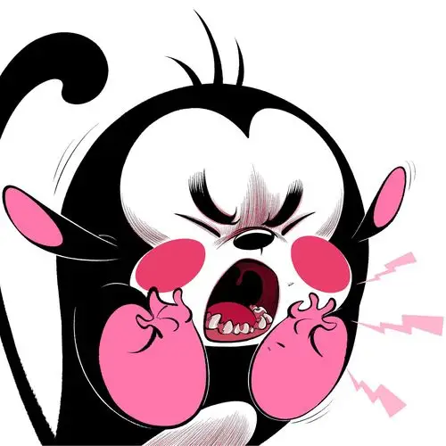 这天太热,宝宝怒了——癫狂兜兜猴的日常 微信表情商店下载