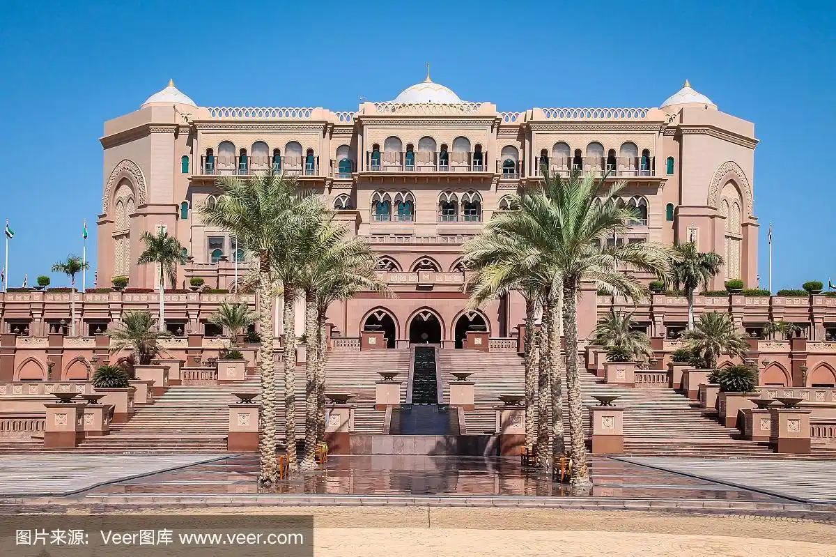 阿联酋宫殿-阿布扎比,阿拉伯联合酋长国