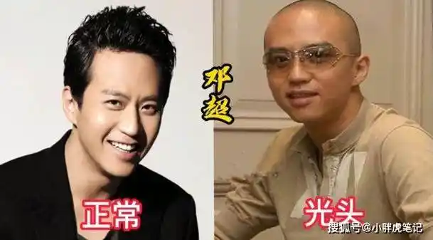 18位男明星光头造型对比