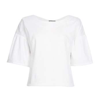 时尚感流行白色简约衬衫