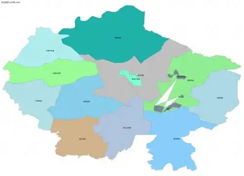 沈北新区边界地图