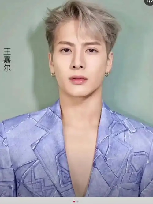 王嘉尔发型  改造算比较成功的吧