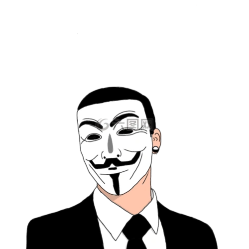黑客匿名匿名的黑客