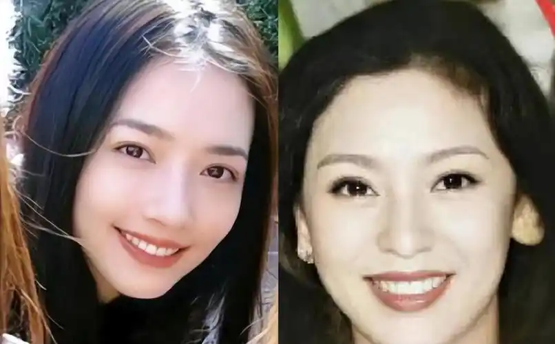 陈岚年轻照片曝光,与儿媳郭碧婷相似,向太真是一个大美人!