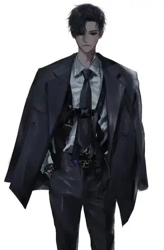 二次元插画欣赏-不知东方天既白