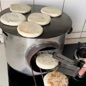 烧饼炉燃气烤烧饼炉子多功能家用摆摊商用天燃气烤红薯馍摊煎饼