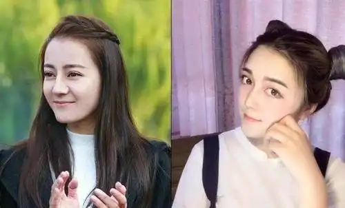 原创 迪丽热巴与替身同框,两人有说有笑,网友:光气质热巴就输了