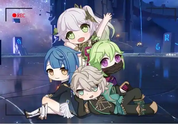 这支队伍的输出非常的平滑,而且行秋的减伤,抗打断,久岐忍的奶都能