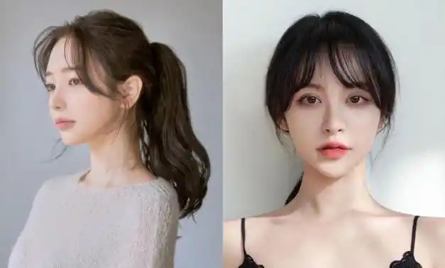 很多人扎高马尾,肯定都会随意地将刘海与头发分线好后直接扎,但久而久